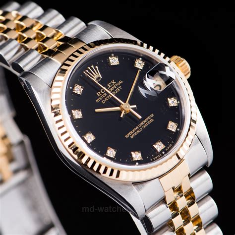 rolex watch 68273|Rolex mid size datejust 68273.